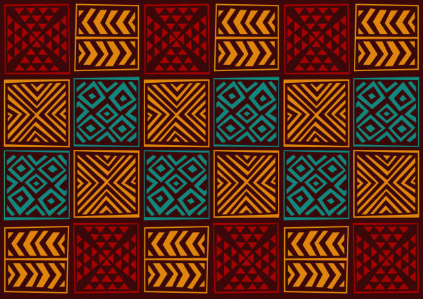 African textile and pattern