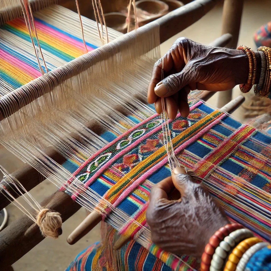 African textile and pattern